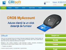 Tablet Screenshot of crisoft.ro
